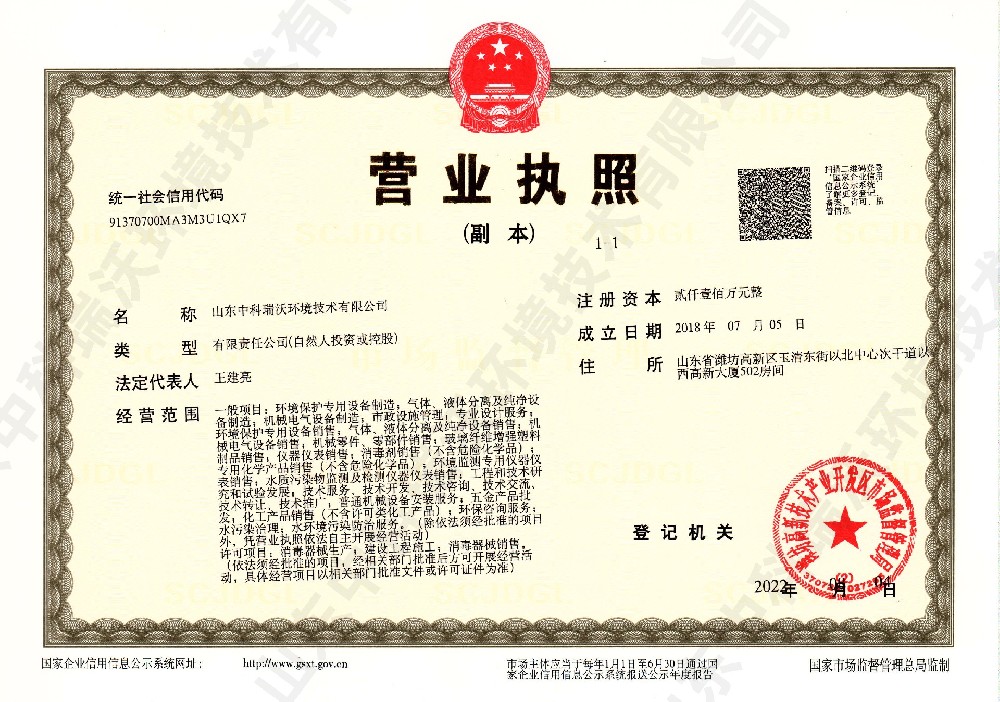 91免费小视频~營業執照